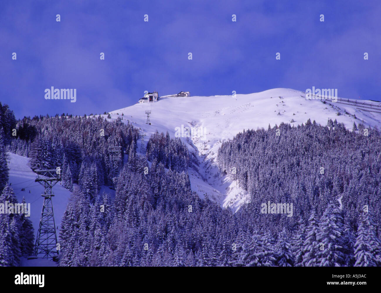 Schmittenhohe winter Zell am See Salzburgerland Austria Stock Photo