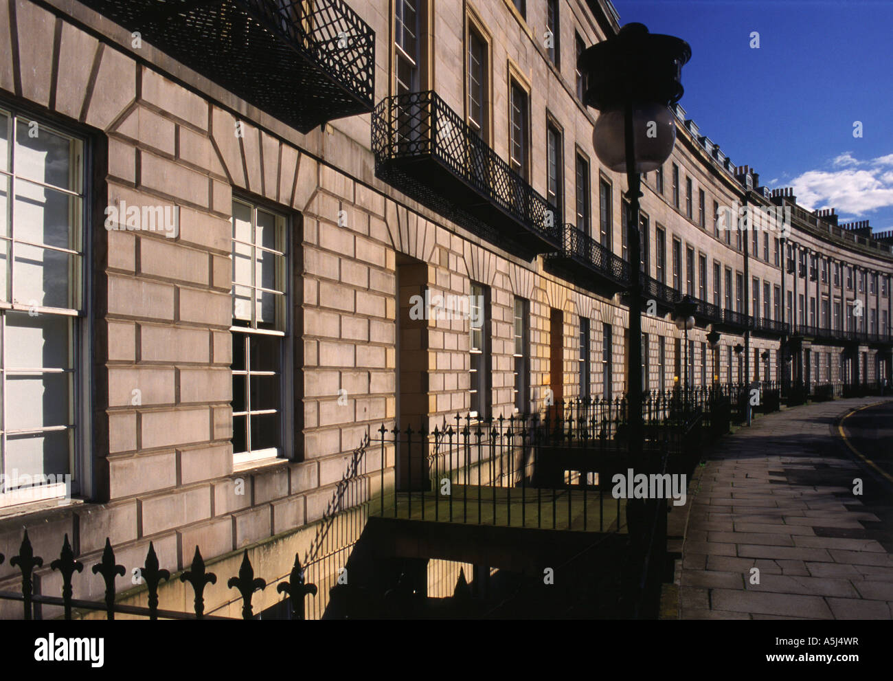 Atholl Crescent, Edinburgh Stock Photo Alamy