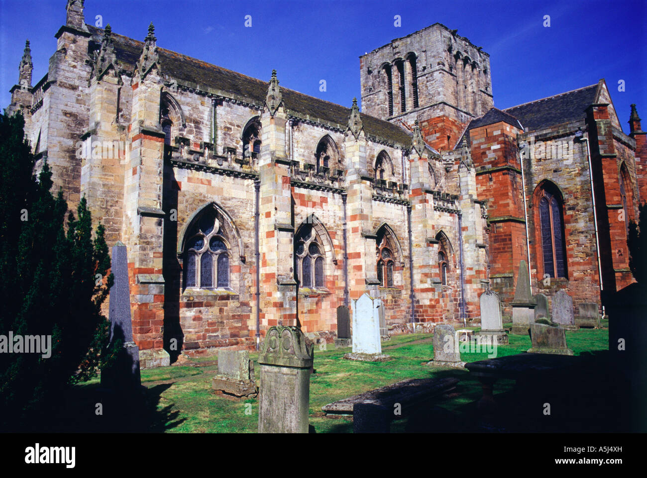 St Mary's Parish Church, Haddington Stock Photo Alamy