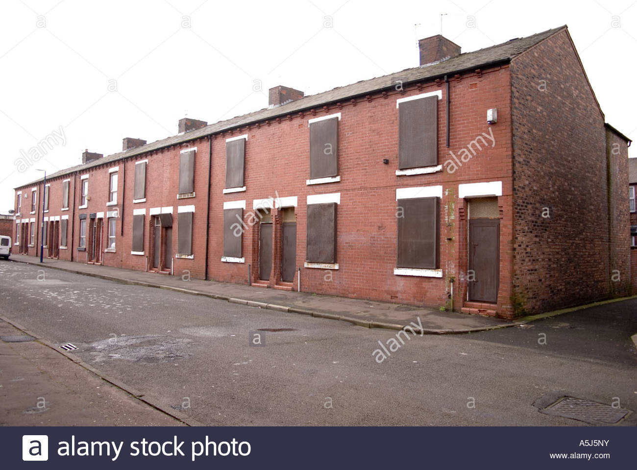 Terrace Housing Manchester Stock Photos & Terrace Housing Manchester