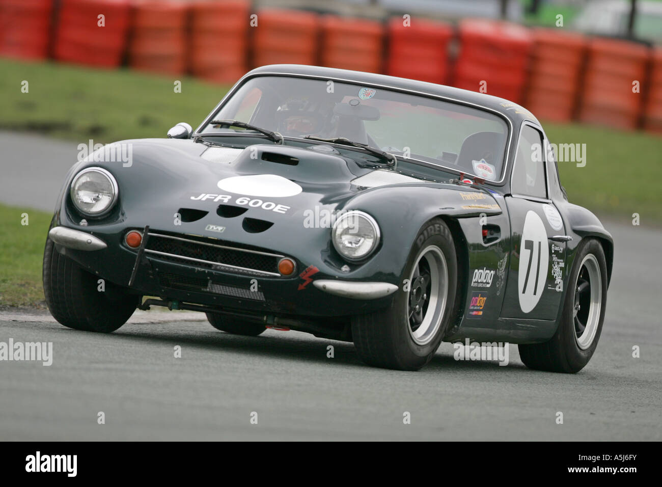 A TVR at Three Sister's circuit, Wigan. Stock Photo