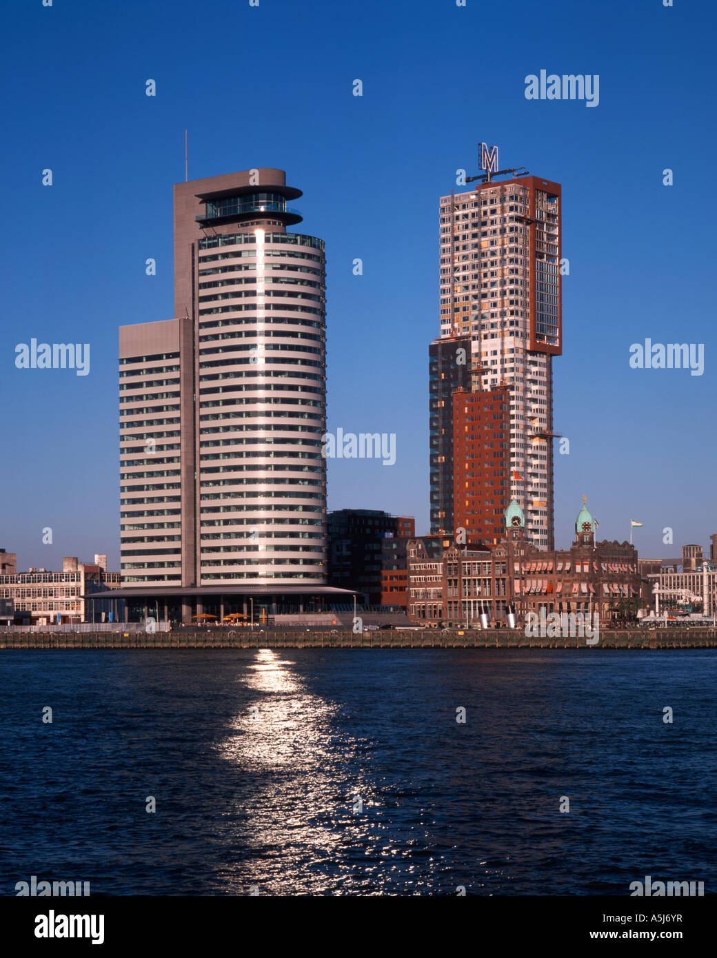 Cruise Terminal Rotterdam Building In The Kop Van Zuid Area