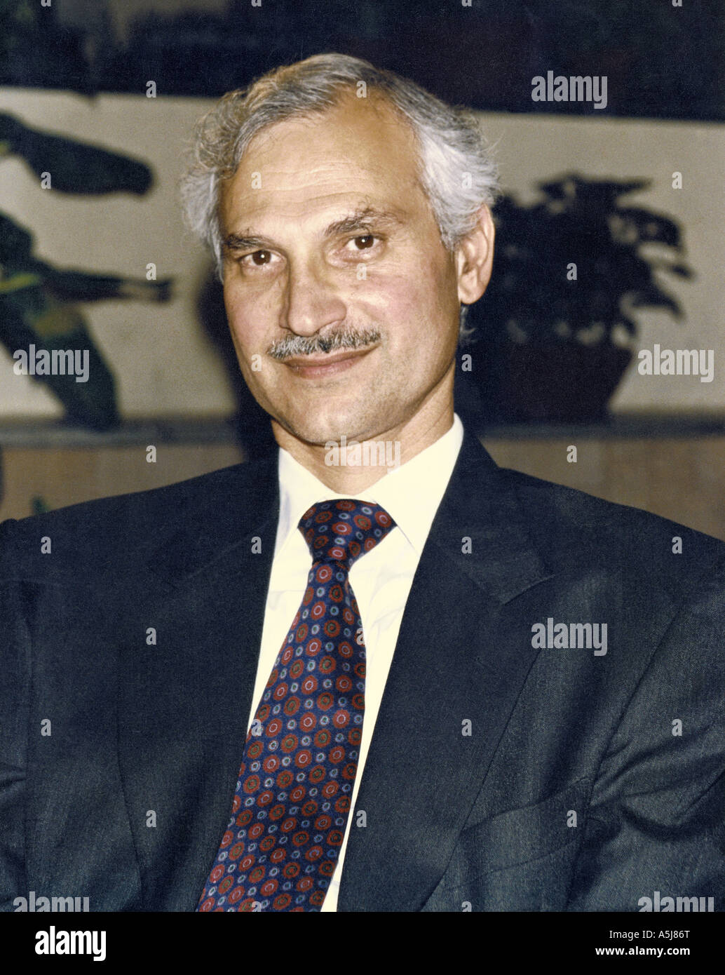 HHA102652 Portrait of Mr Jamshyd Godrej of Godrej Company Son of