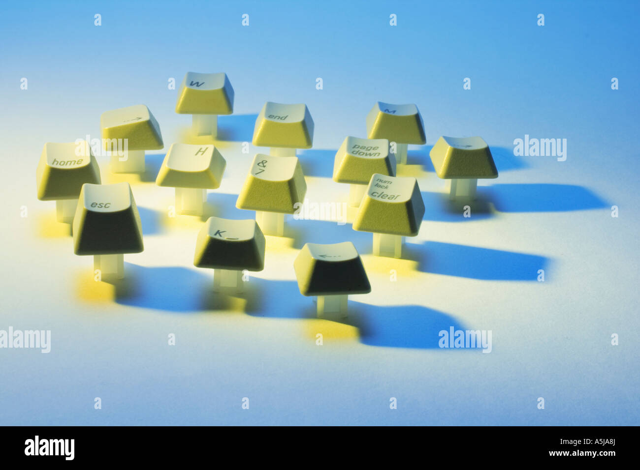 Technology keys hi-res stock photography and images - Alamy
