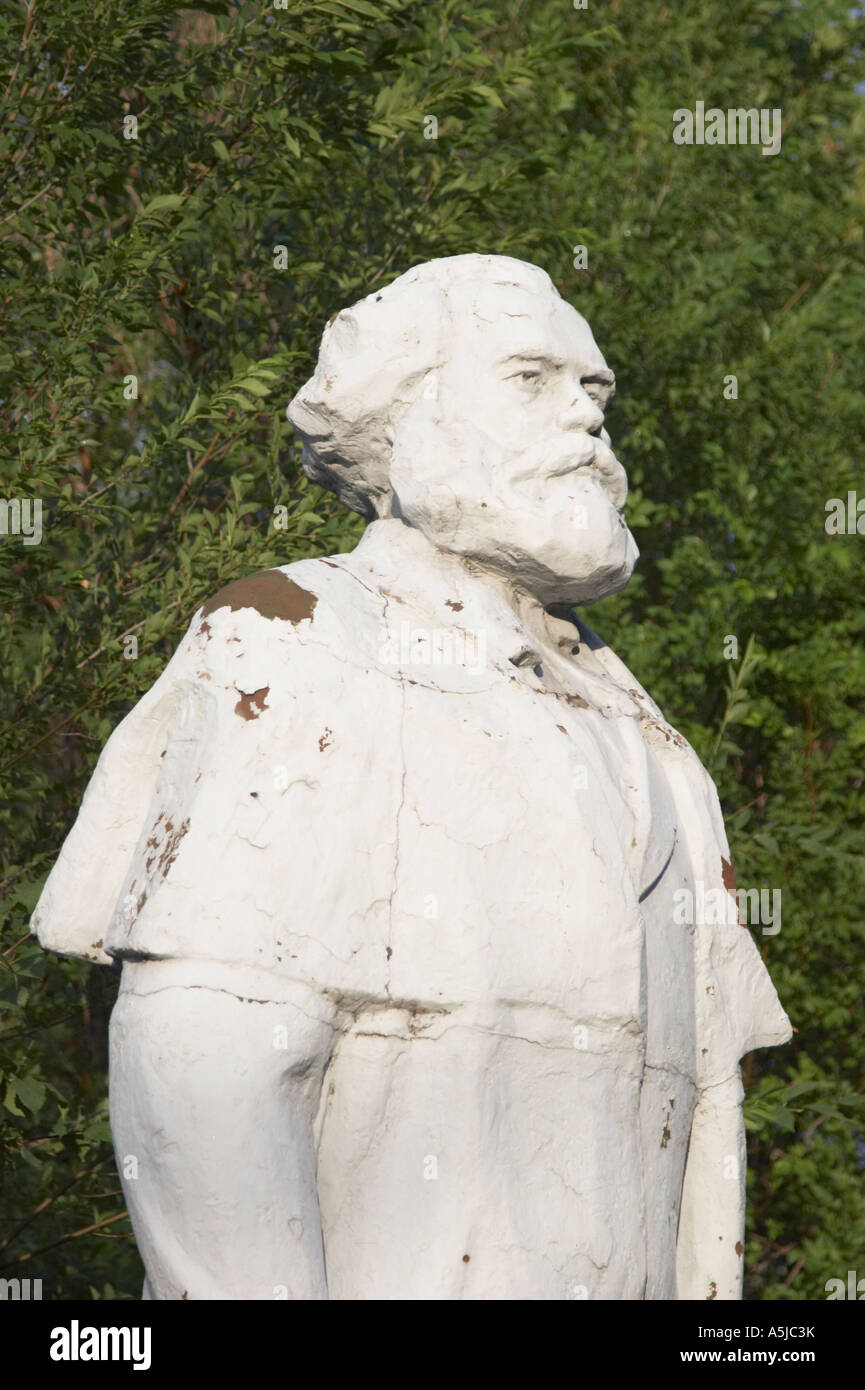 Statue Of Karl Marx Stock Photo