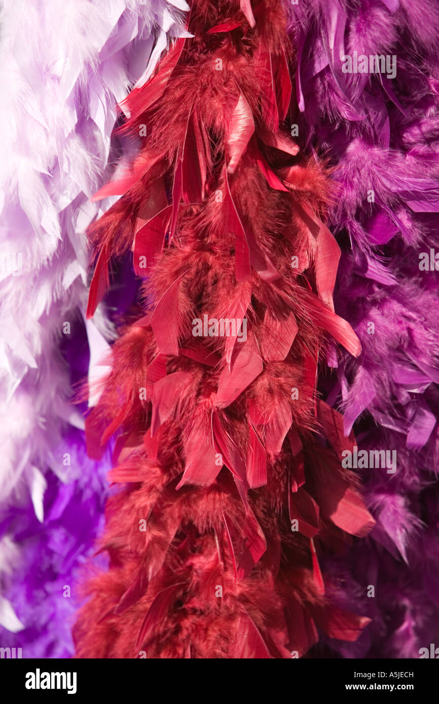 Feather Boas Stock Photo Alamy