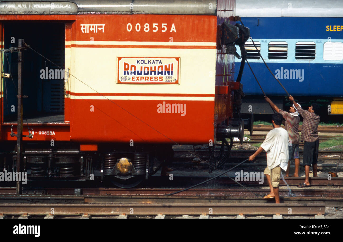 INDIA The famous Rajdhani Express is still the most evocative way of travelling between Kolkata and Delhi  Stock Photo