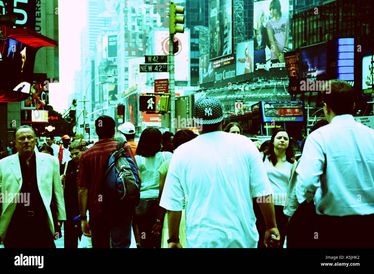 crossing, New York City Stock Photo Alamy