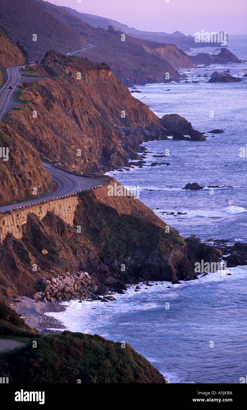 Big Sur Highway 1 California Stock Photo - Alamy