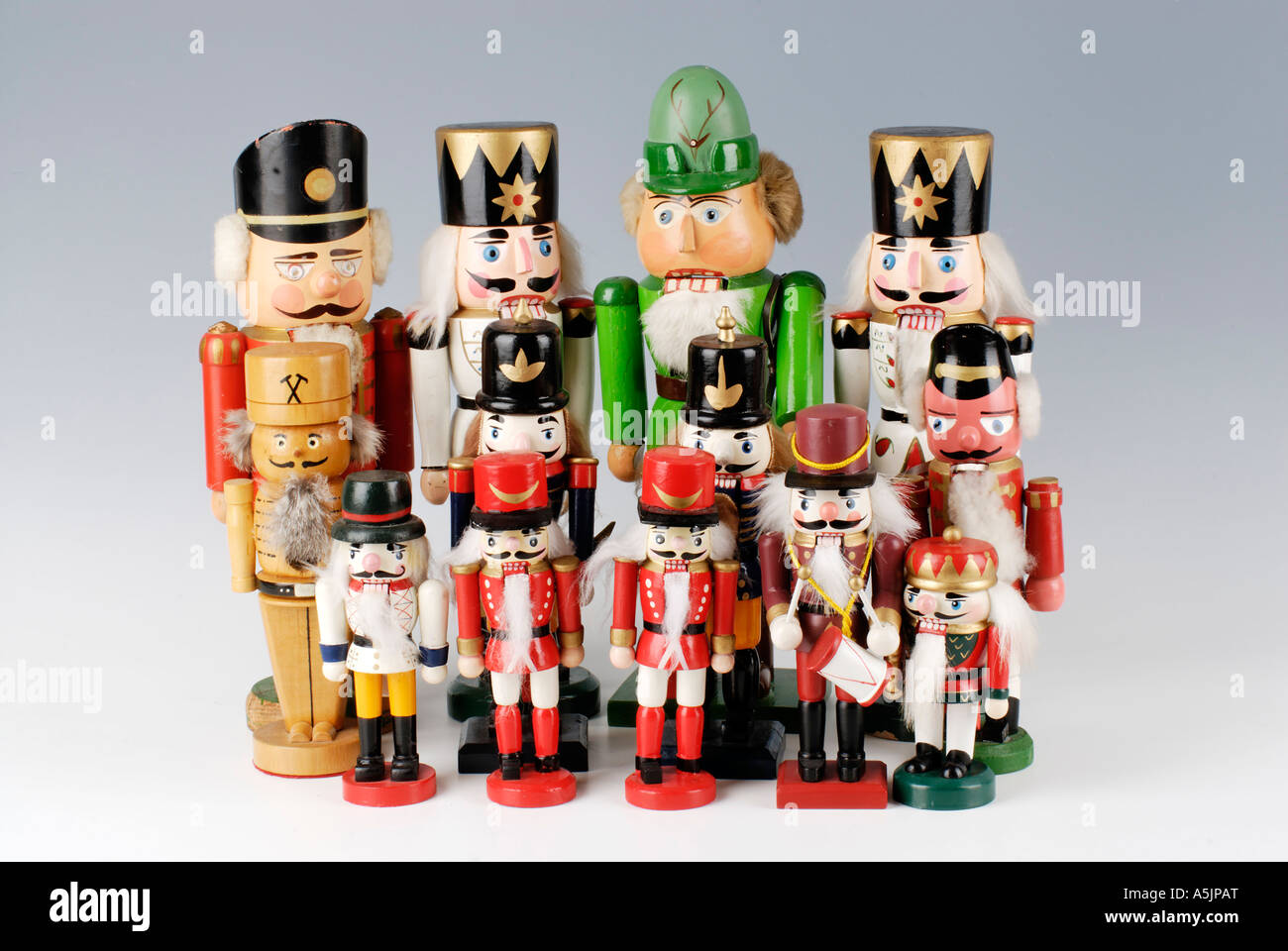 Nutcrackers from Erzgebirge Saxonia Germany from a private collection