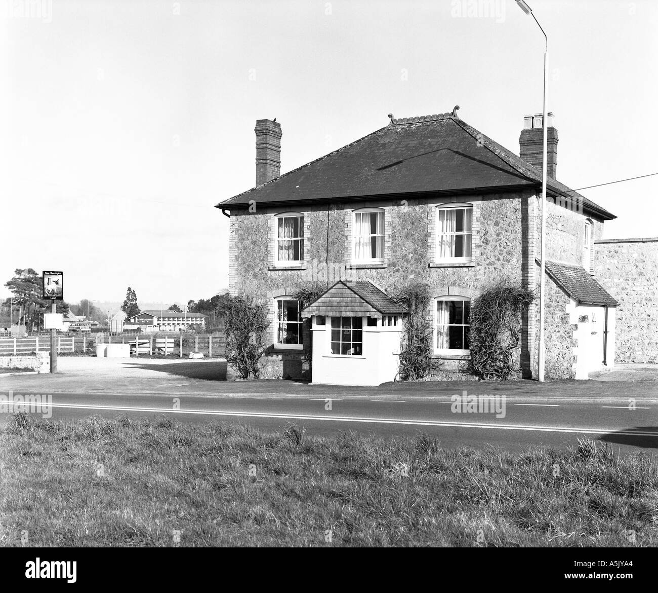 The Lamb at Horton Cross somerset england 1973 in 6x6 no 0030 Stock Photo