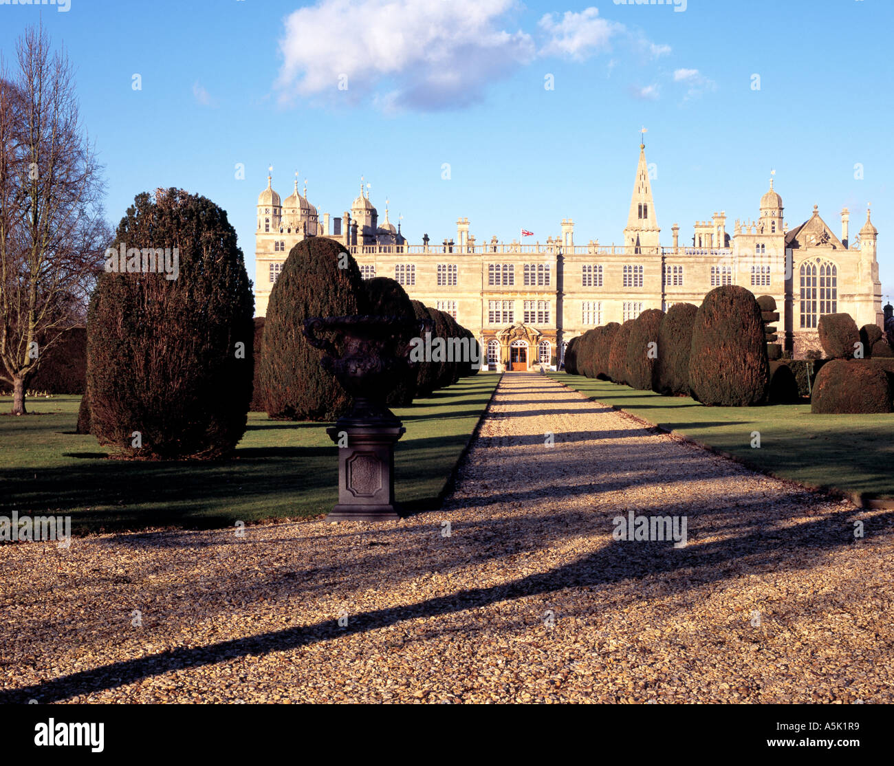 Burghley House Stamford Lincolnshire Stock Photo