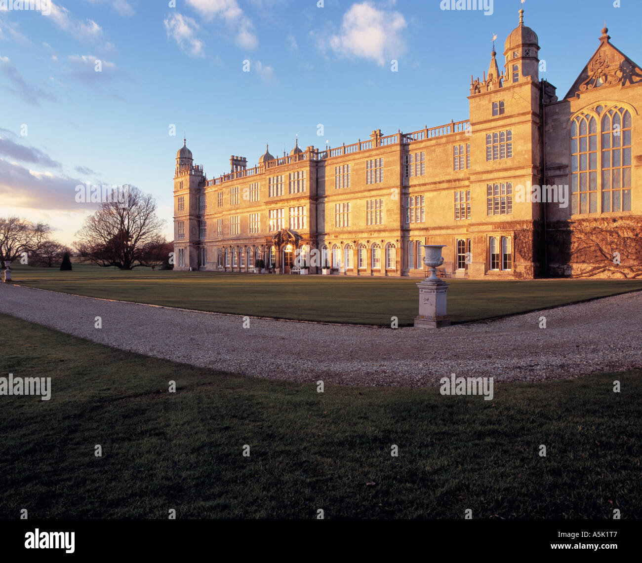 Burghley House Stamford Lincolnshire Stock Photo