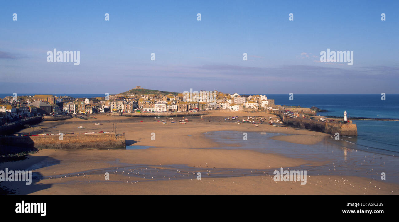 A view of St Ives Cornwall UK Stock Photo