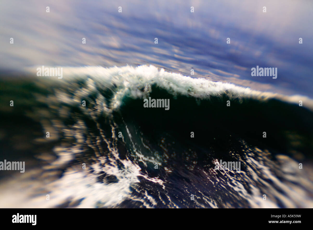 Crashing Waves Stock Photo