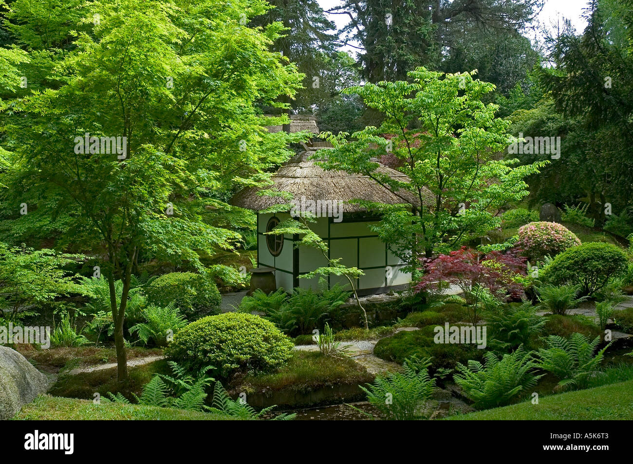 Tatton Park Gardens Cheshire England Stock Photo - Alamy