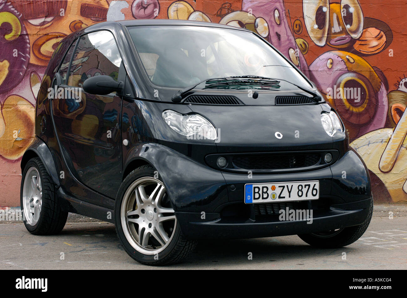 Smart ForTwo Cabrio (Model 450) vector drawing