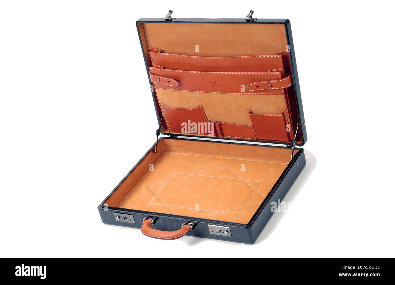 Schedoni briefcase open Stock Photo Alamy