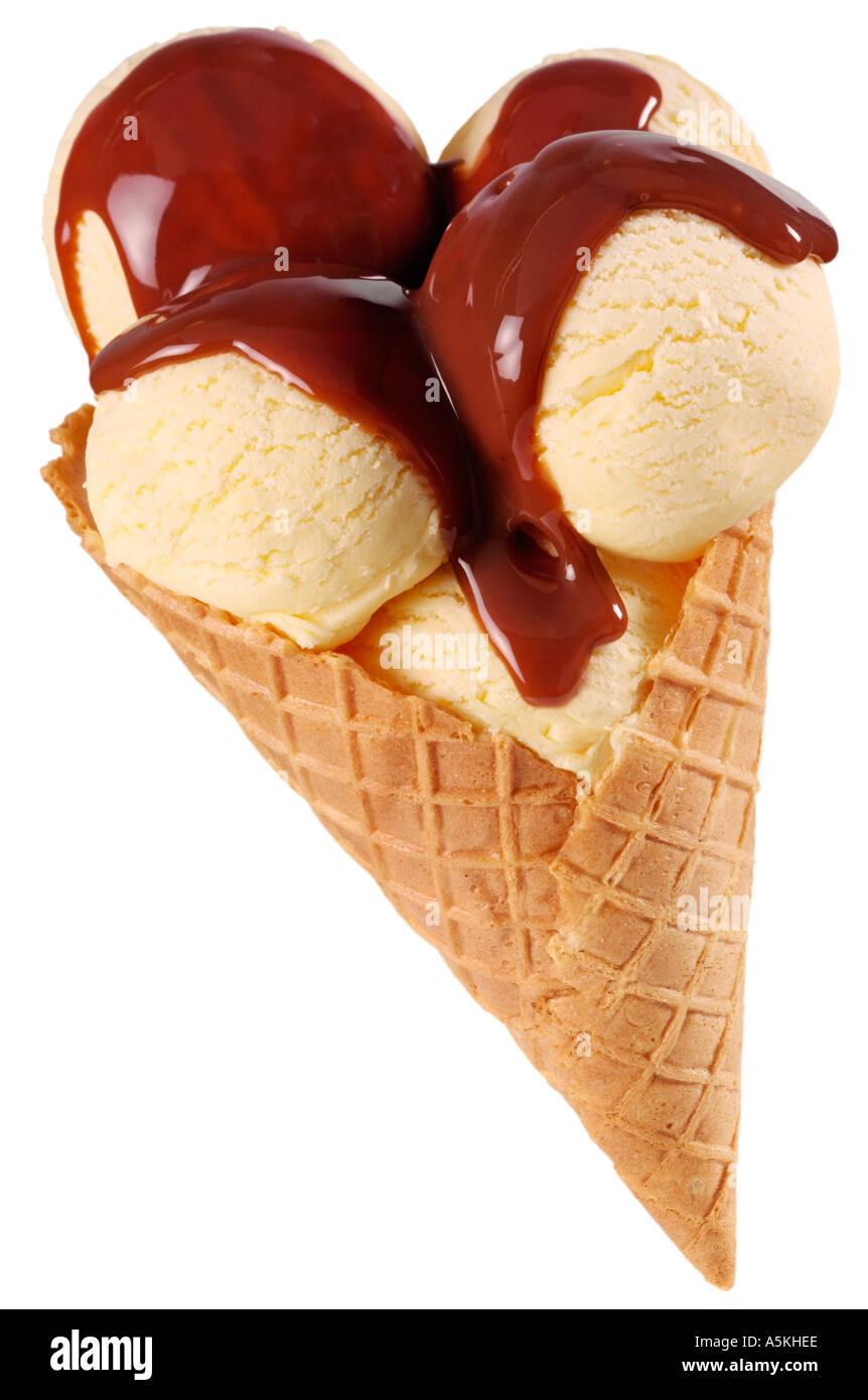 Ice Cream Scoops Cone High Resolution Stock Photography and Images Alamy