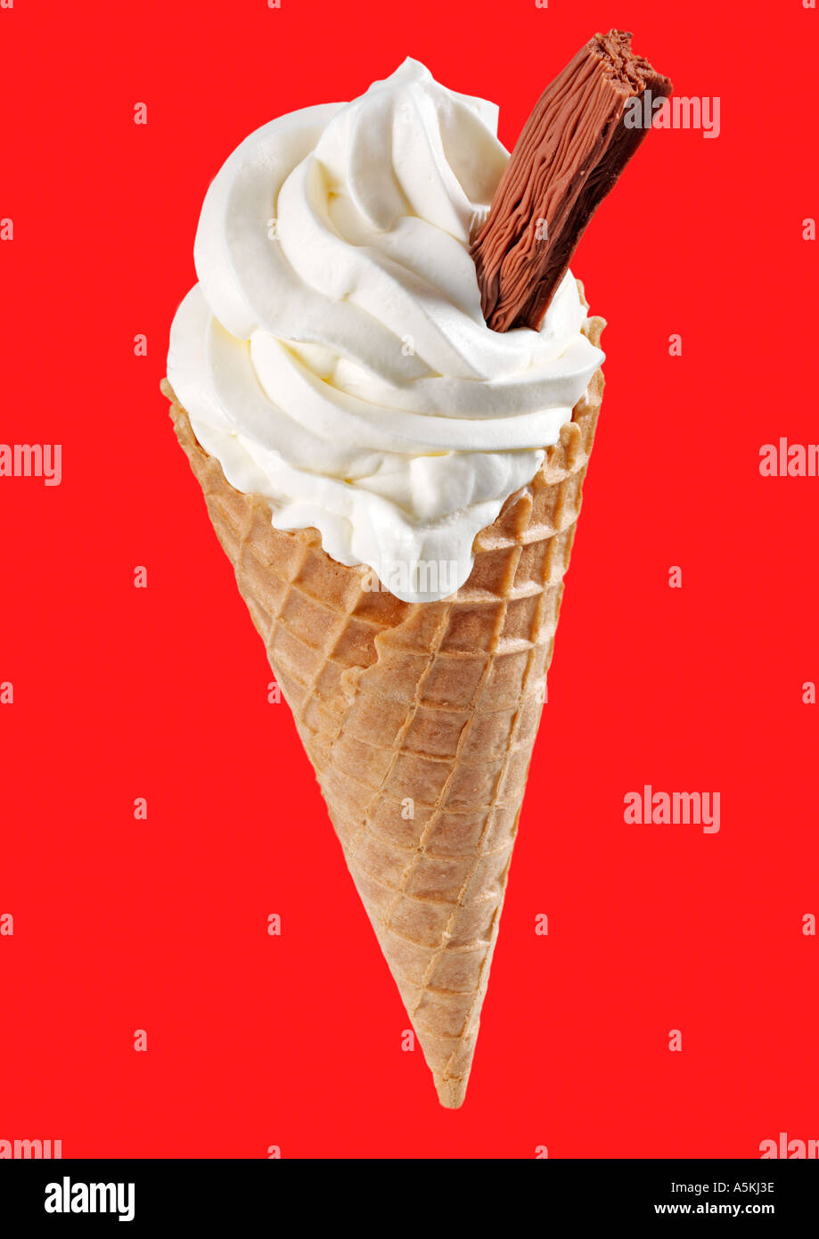 Ice cream cone flake hires stock photography and images Alamy