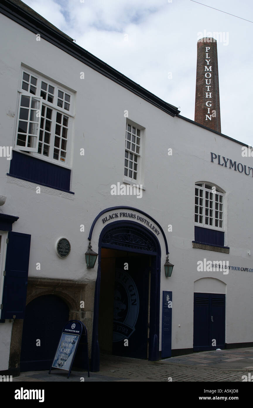 Black Friars gin distillery the Barbican Plymouth Devon England UK