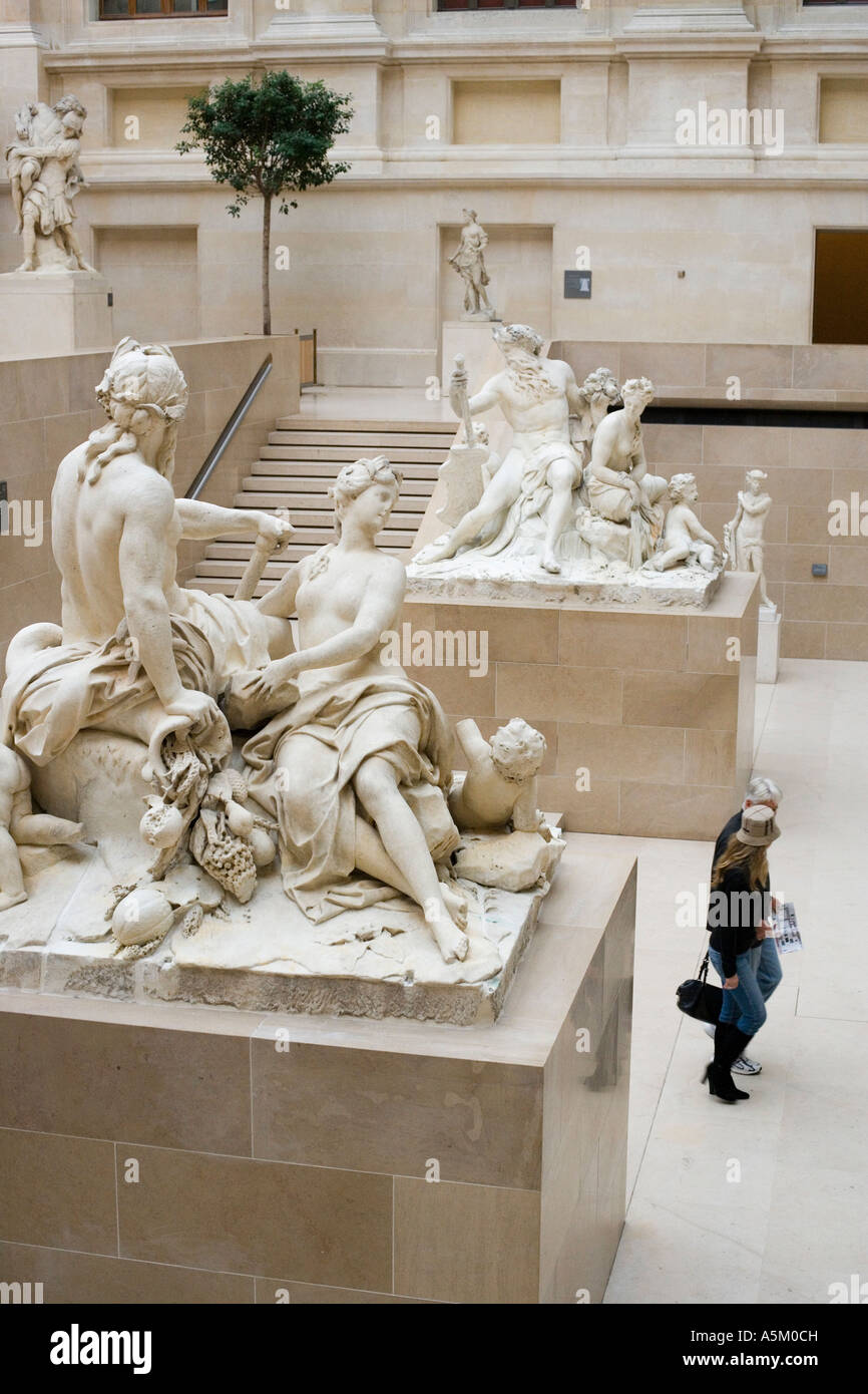 Louvre Museum, Paris. France Stock Photo - Alamy