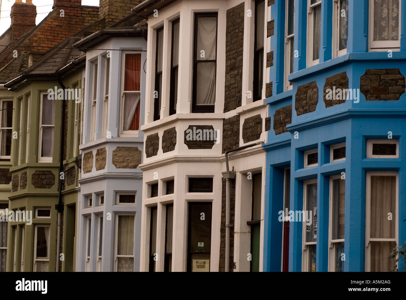 Terraced housing in Bristol, UK Stock Photo Alamy