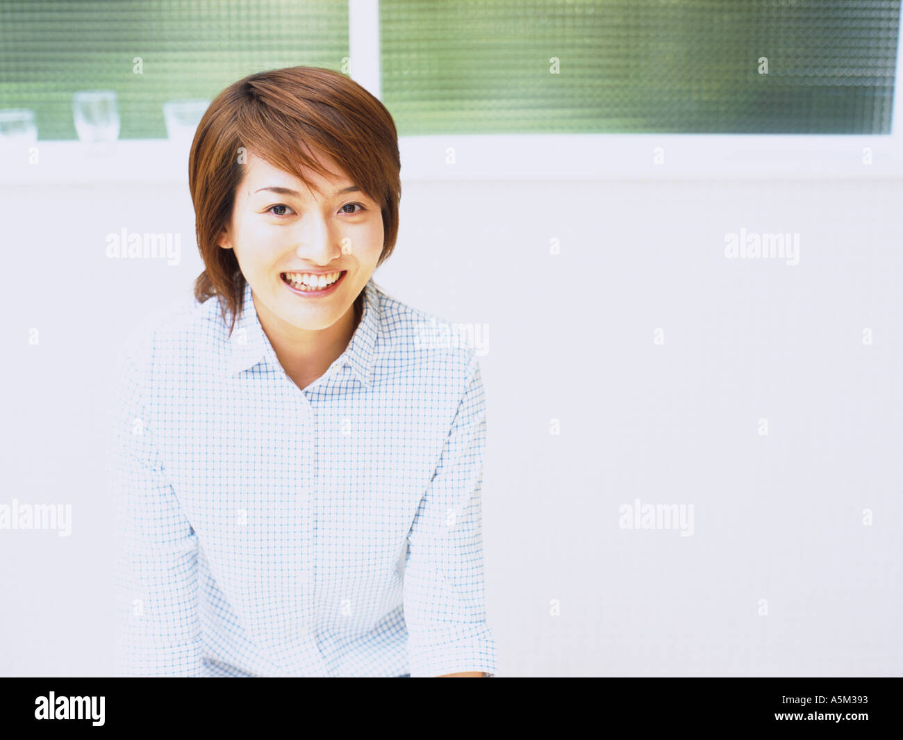 Woman happy hair colour hi-res stock photography and images - Alamy