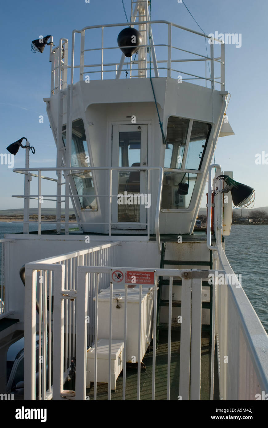 Poole to Studland Ferry Stock Photo Alamy