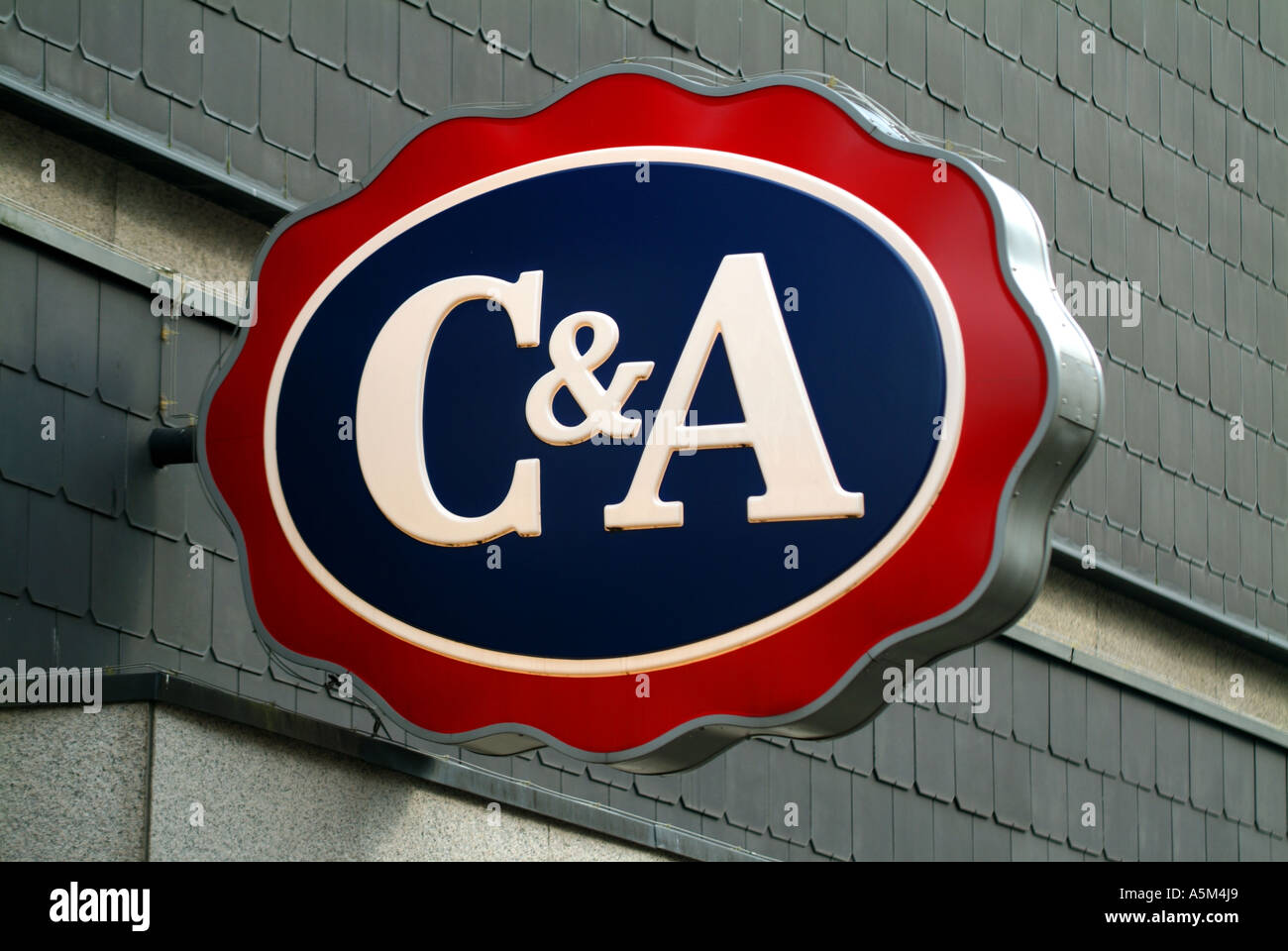 C&A c and a shop sign shopping store consumerism dutch fashion outlet ...