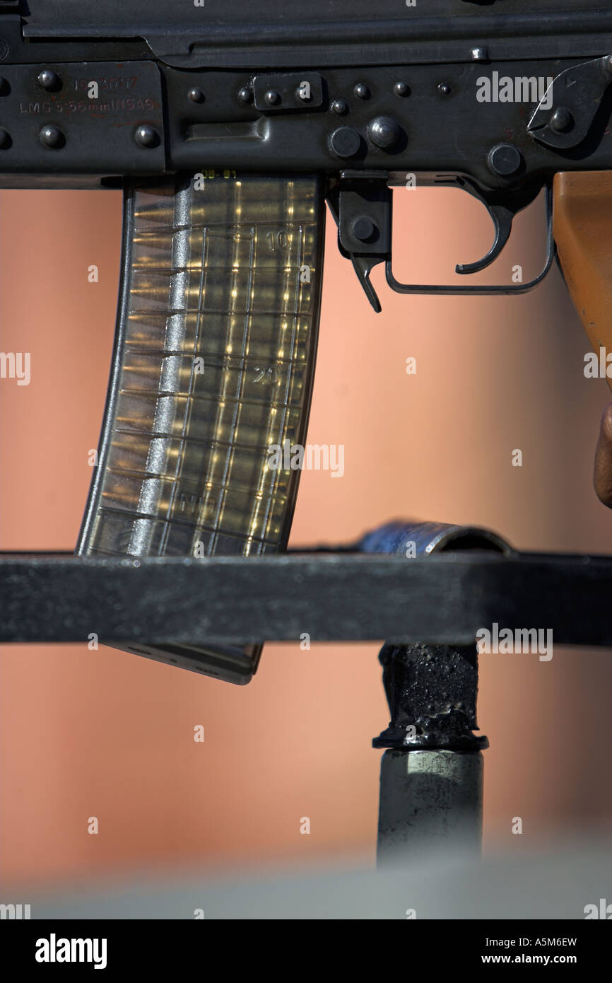 Trigger of a riffle Stock Photo - Alamy