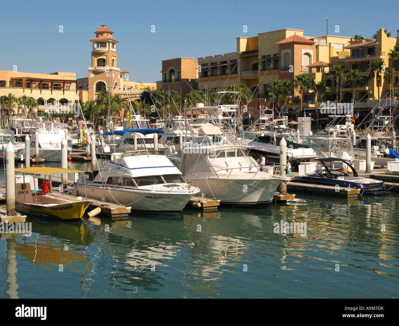 Cabo San Lucas marina, Baja California, Mexico Stock Photo - Alamy