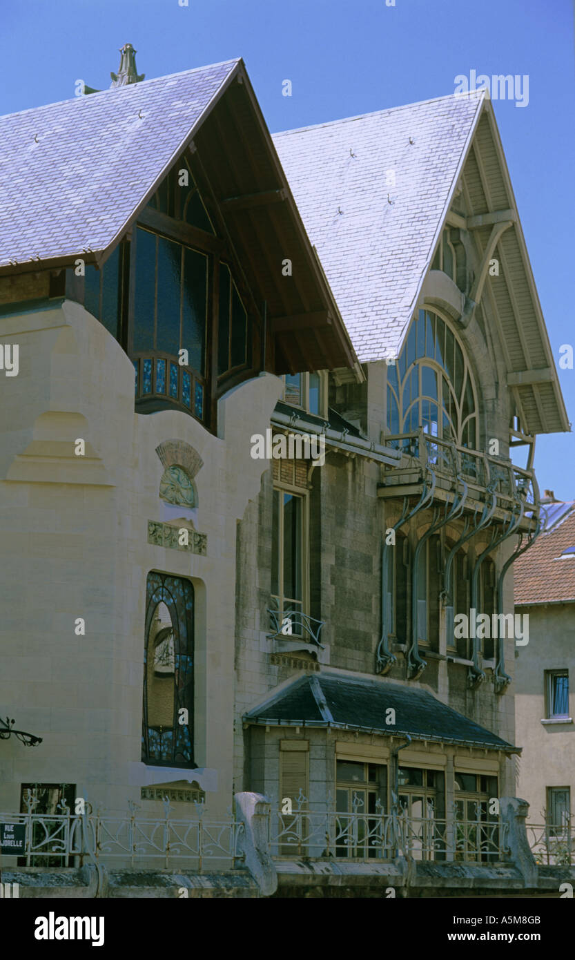 VILLA MARJORELLE HOUSE BUILT 1901 BY ARCHITECT HENRI SAUVAGE, NANCY