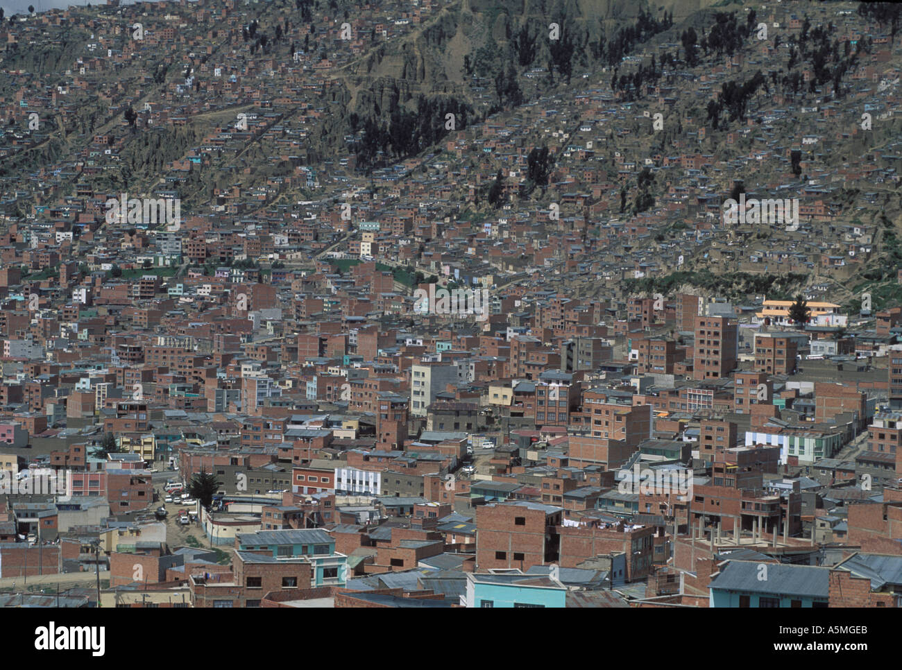 Suburbs la paz bolivia hi-res stock photography and images - Alamy
