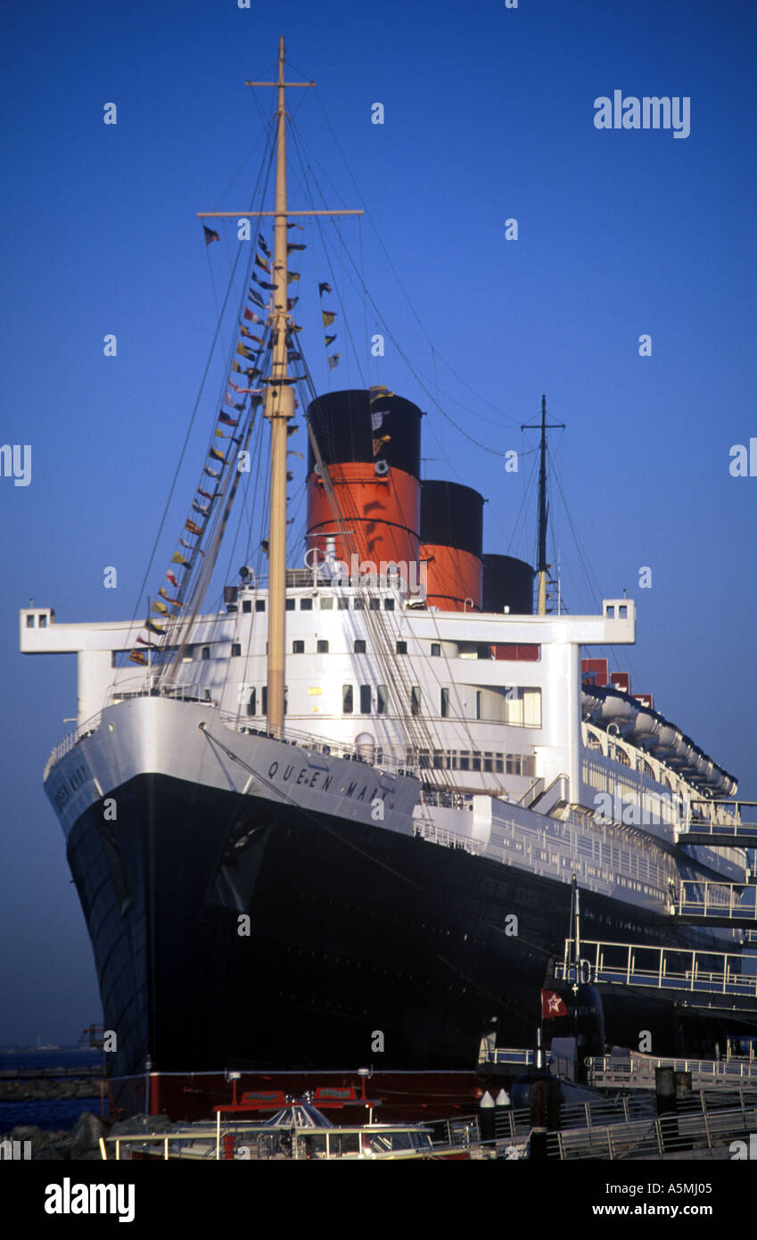 Queen Mary Hotel California USA Stock Photo Alamy