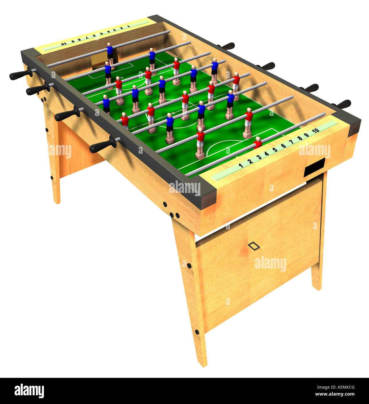 Tischfußball table Football Stock Photo - Alamy
