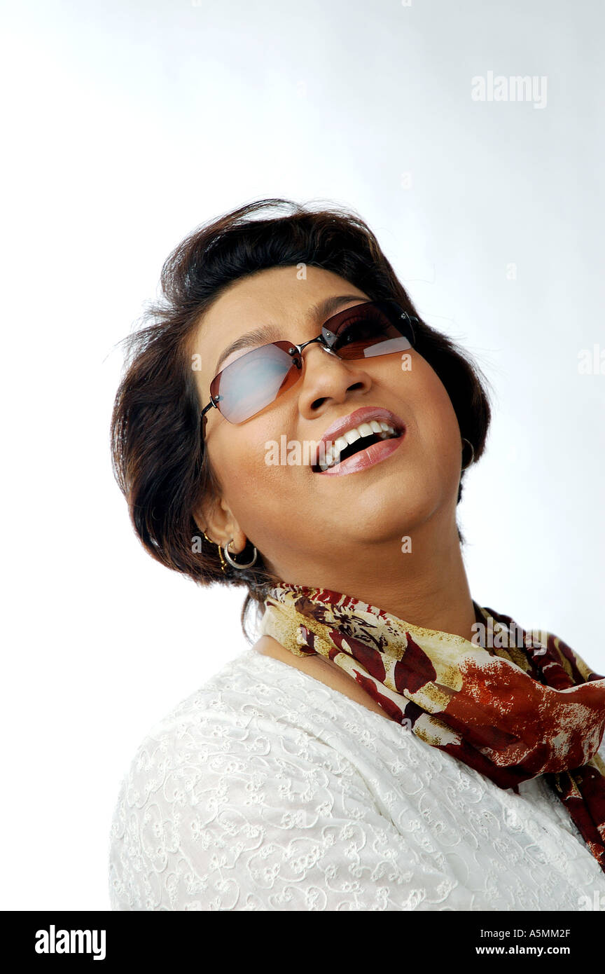 South Asian Indian women bollywood stage and TV artiste Stock Photo