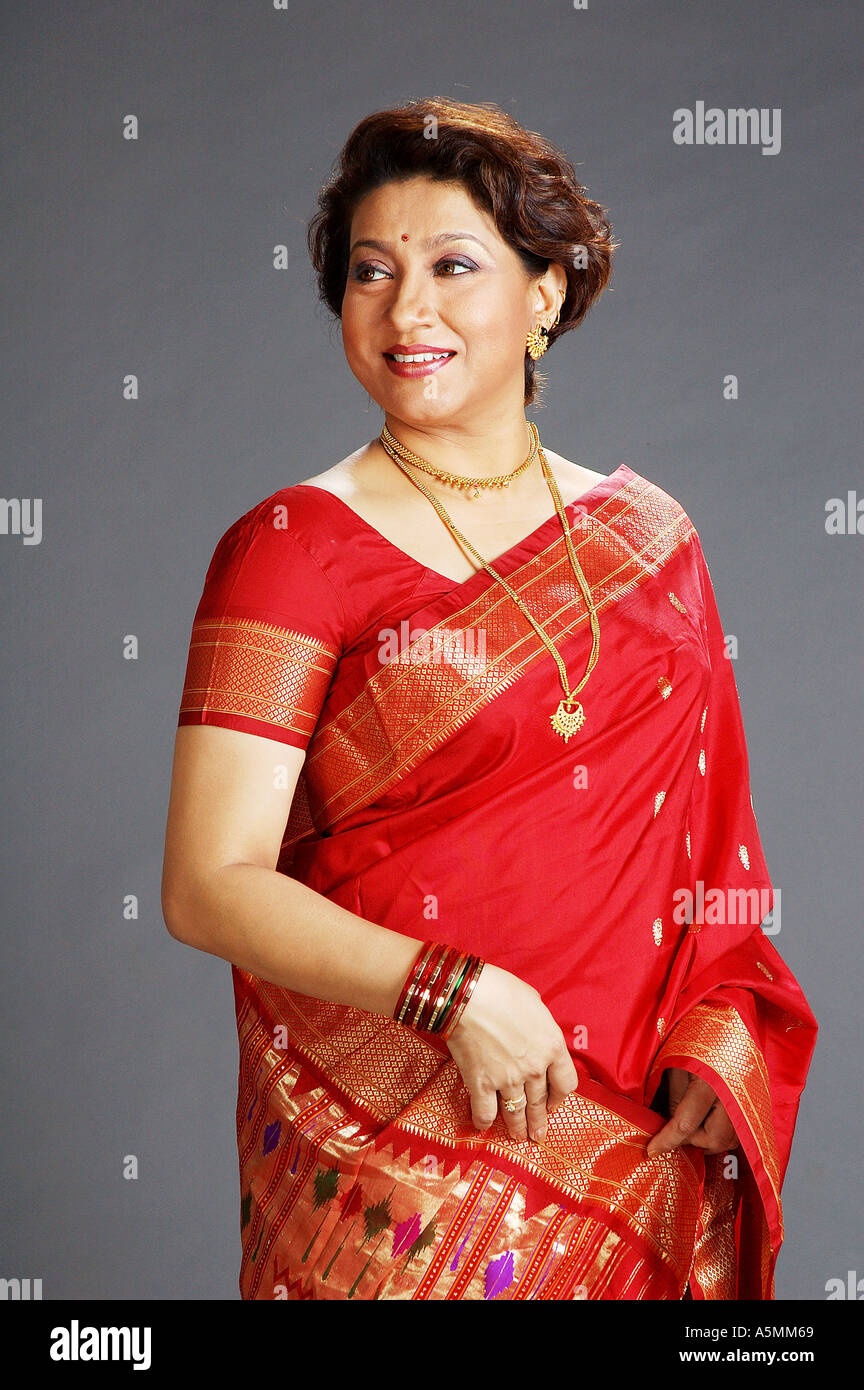 South Asian Indian women bollywood stage and TV artiste Stock Photo