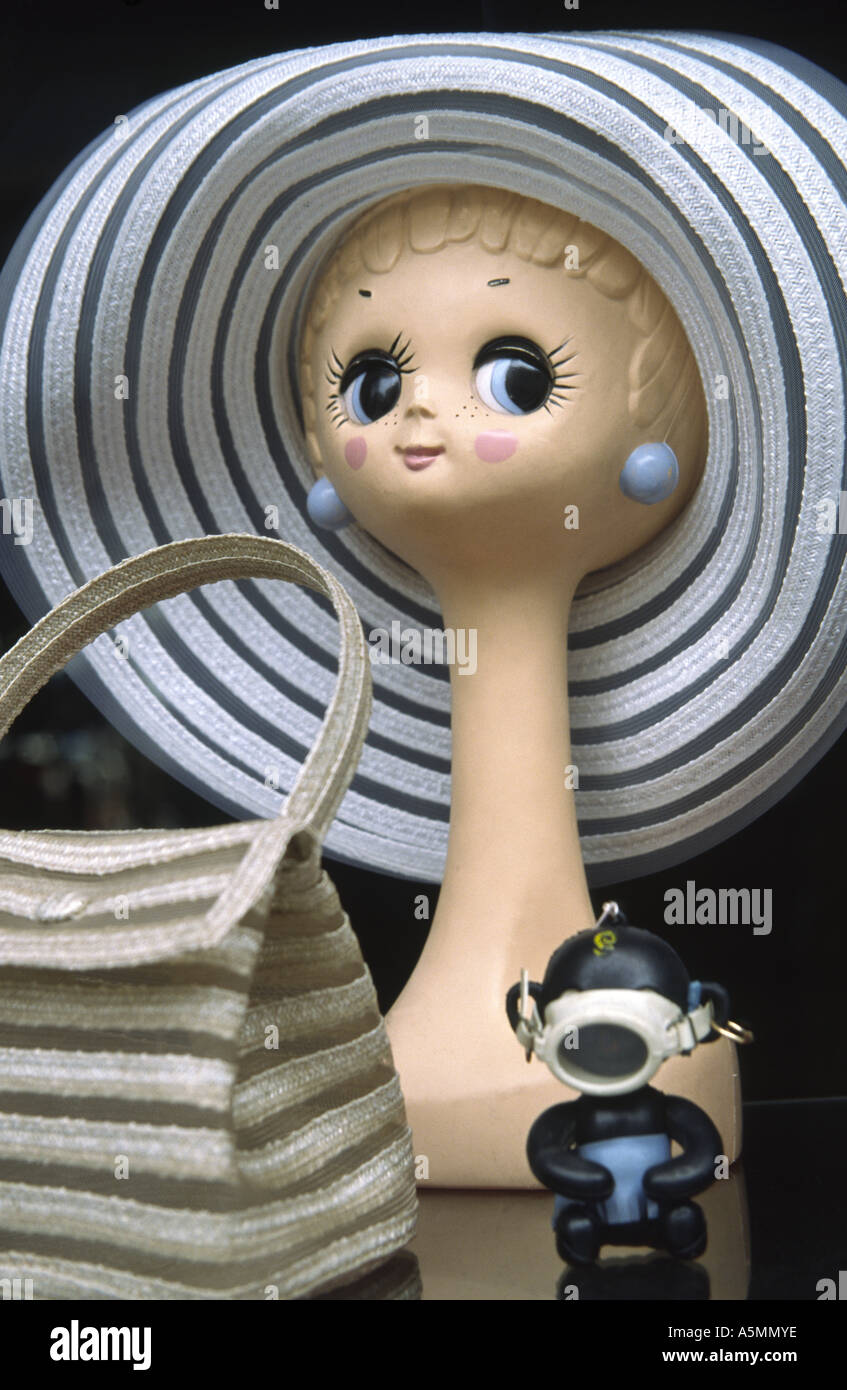 Hat Shop Brussels Belgium Stock Photo Alamy