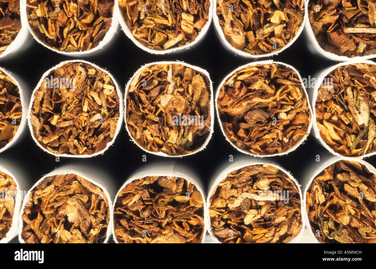 Zigaretten cigaretes Tabak tobacco tabacco Genußmittel Tabakwaren tabacchi genere voluttuario semiluxura food Zigarette Zigarett Stock Photo