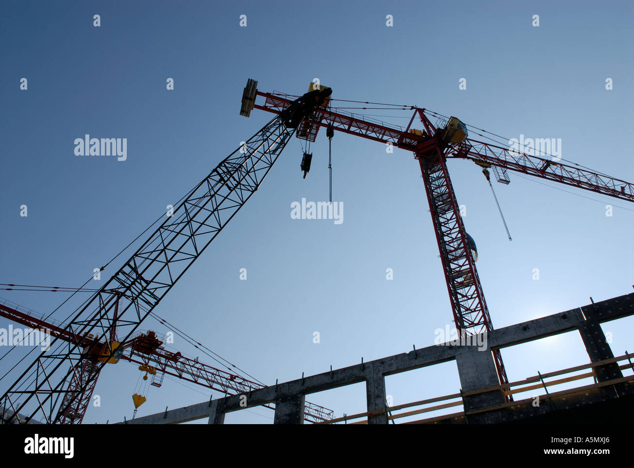 Danish construction cranes hi-res stock photography and images - Alamy