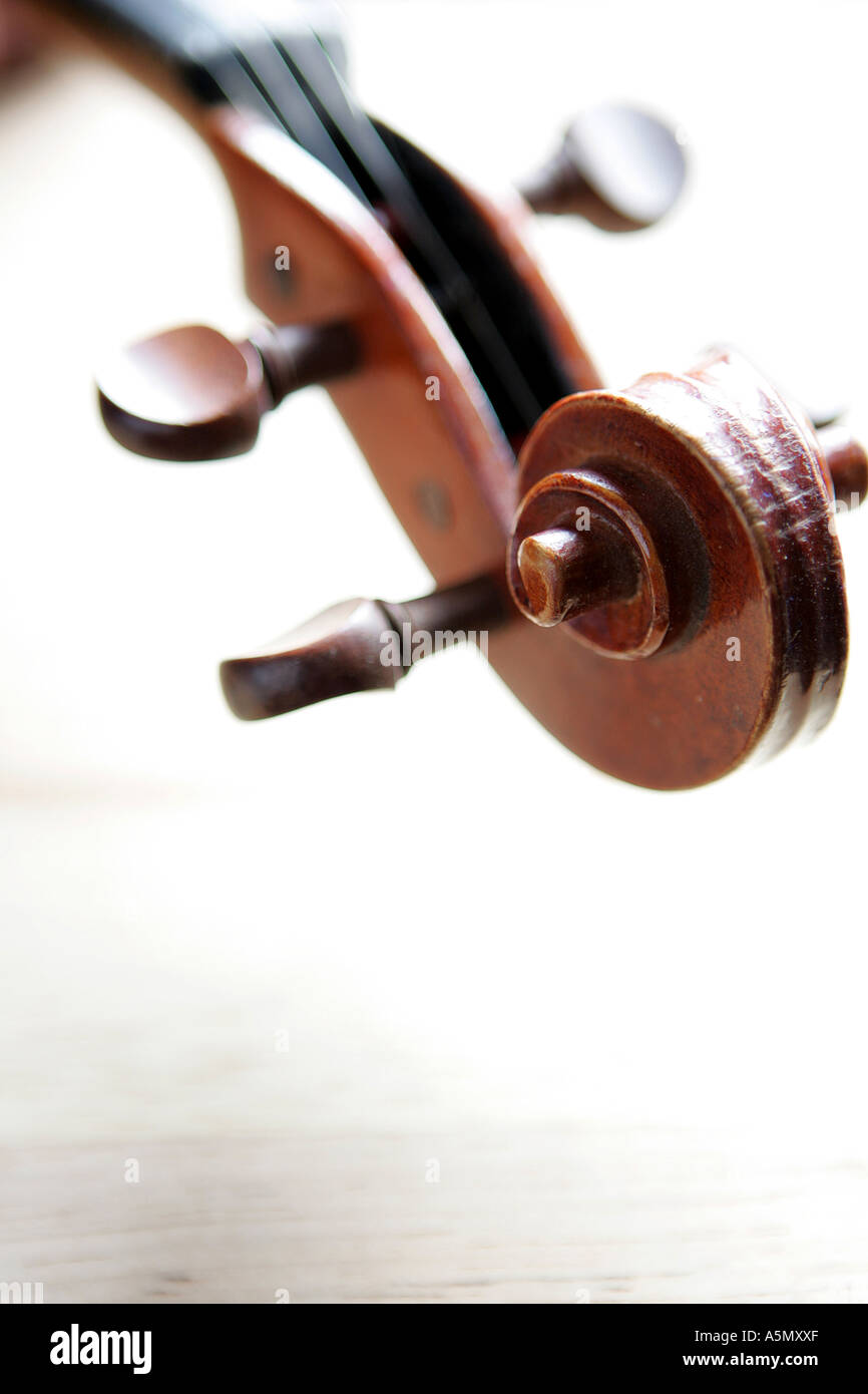 Violin headstock hires stock photography and images Alamy