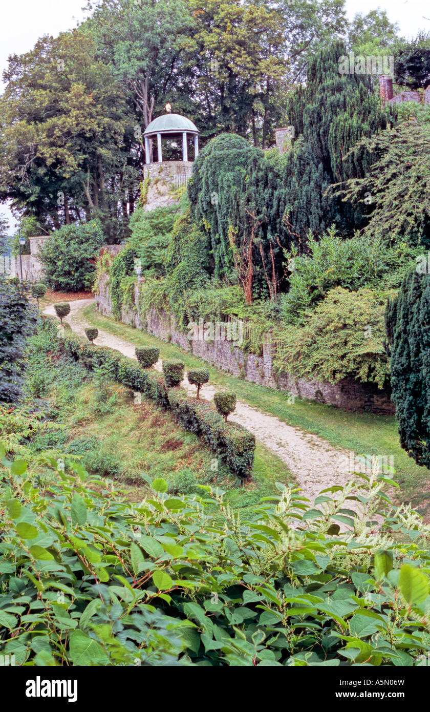 Gerberoy in the departement of Oise 60 France One of Les Plus Beaux Villages de France Stock Photo