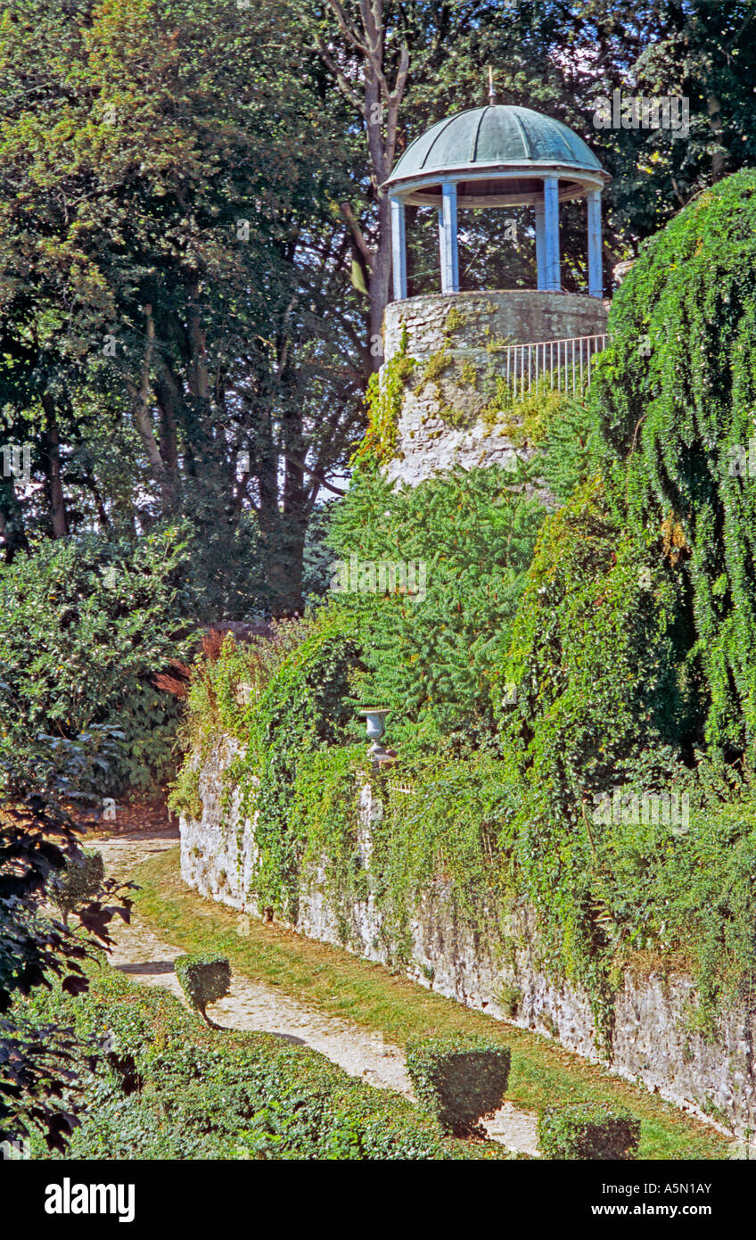 Gerberoy in the departement of Oise 60 France One of Les Plus Beaux Villages de France Stock Photo