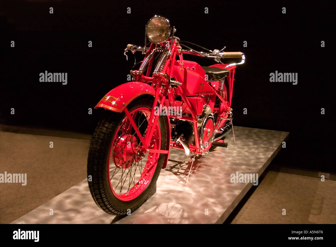 1922 Ace Four motorcycle Stock Photo Alamy