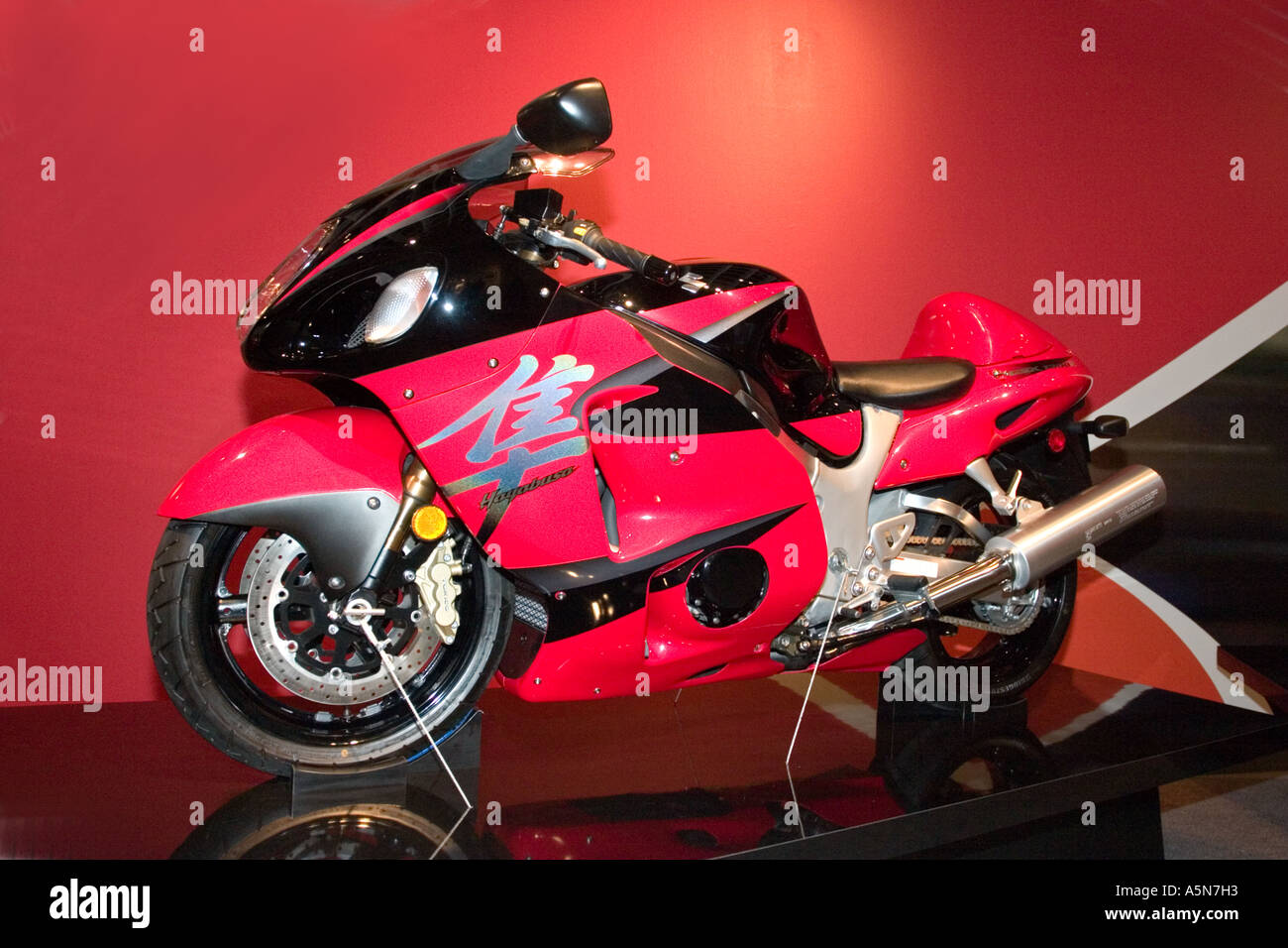 2005 Japanese Suzuki Hayabusa GSX 1300 R motorcycle Stock Photo