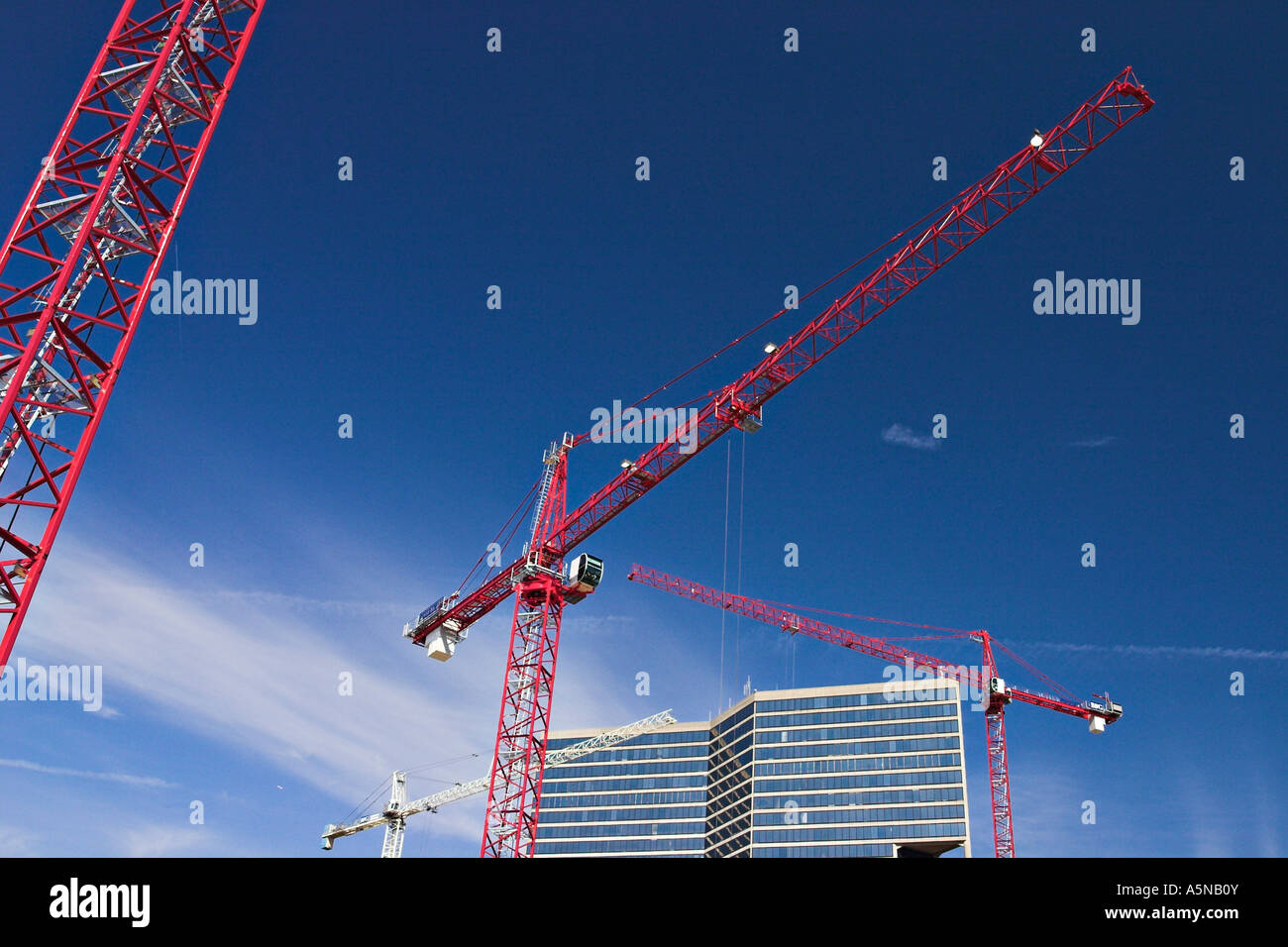 Three Lifting Cranes High Resolution Stock Photography and Images - Alamy