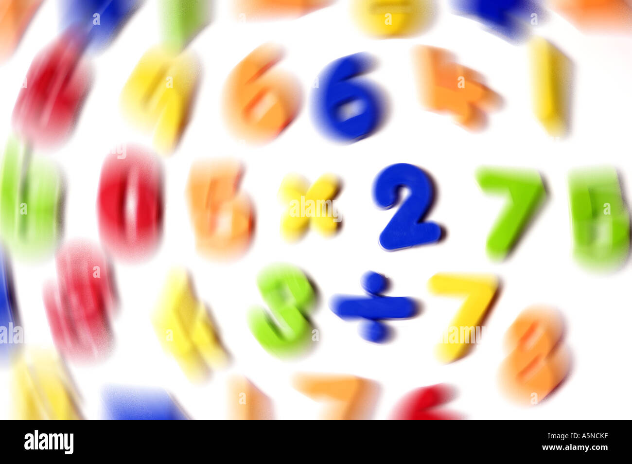 Magnetic numbers hi-res stock photography and images - Alamy