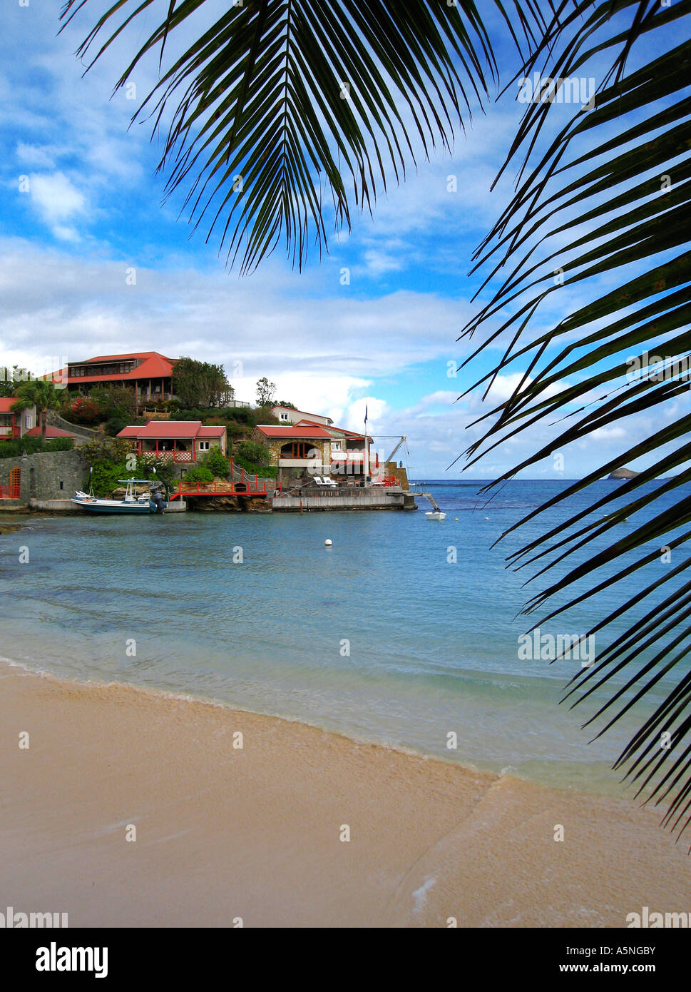 Eden Rock Hotel St.Barths Stock Photo