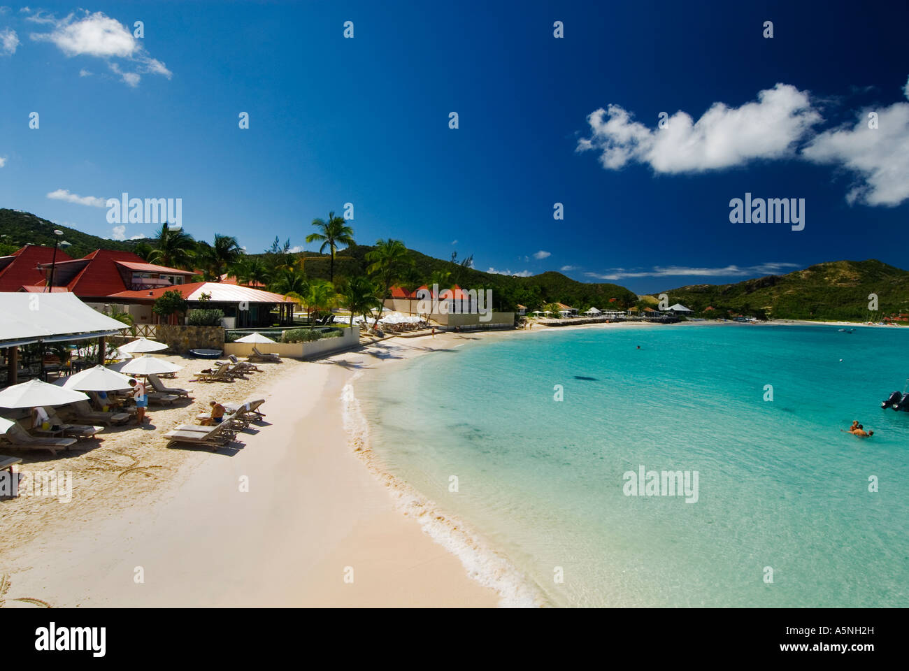 Baie de St. Jean St. Barths Stock Photo Alamy